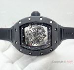 High Quality Richard Mille Knock off Watch Bubba Watson RM 055 Blacksteel